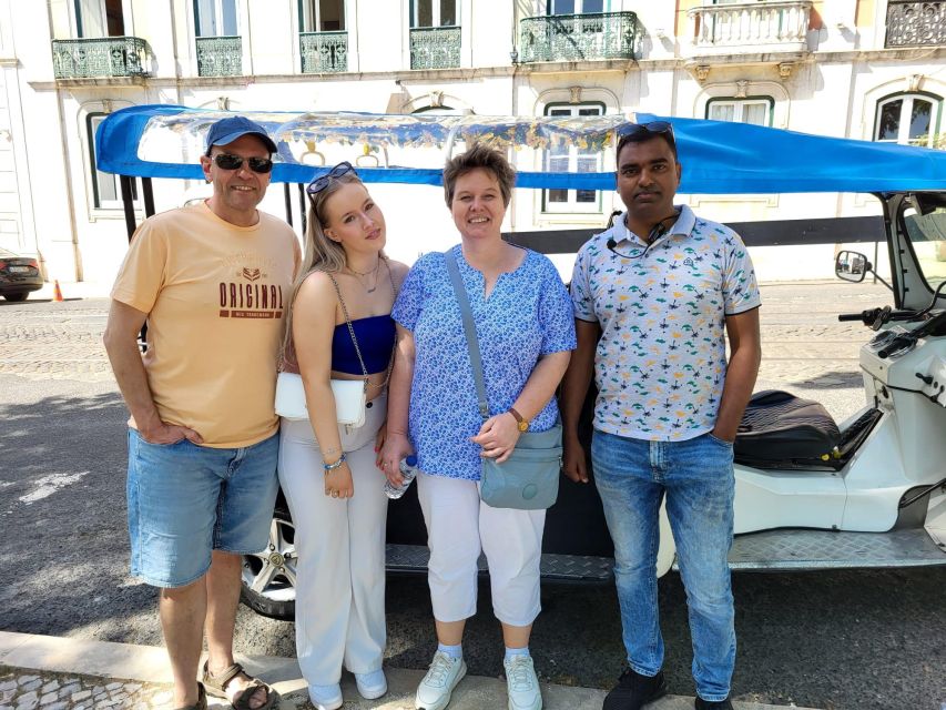 Tuk Tuk Tour of Belem - The Discoveries Monument and riverfront views