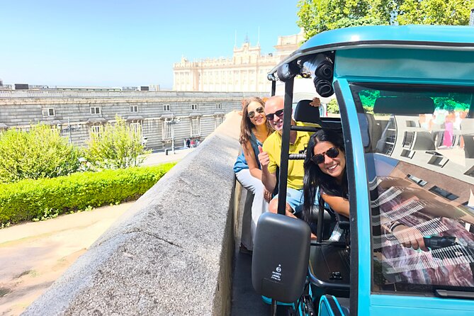 Tuk Tuk Zero Private Tour: The Best of Madrid in 2hrs. 15min. - Puerta del Sol and Madrid de los Austrias