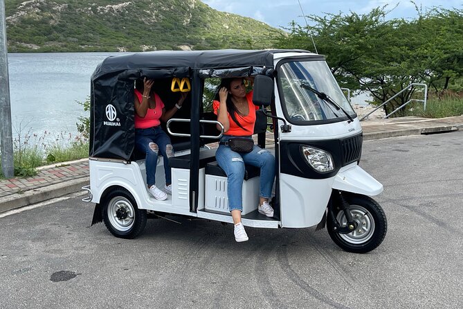 TukTuk’s Adventure Fun Tour in Curaçao - Sint Willibrordus flamingo stop