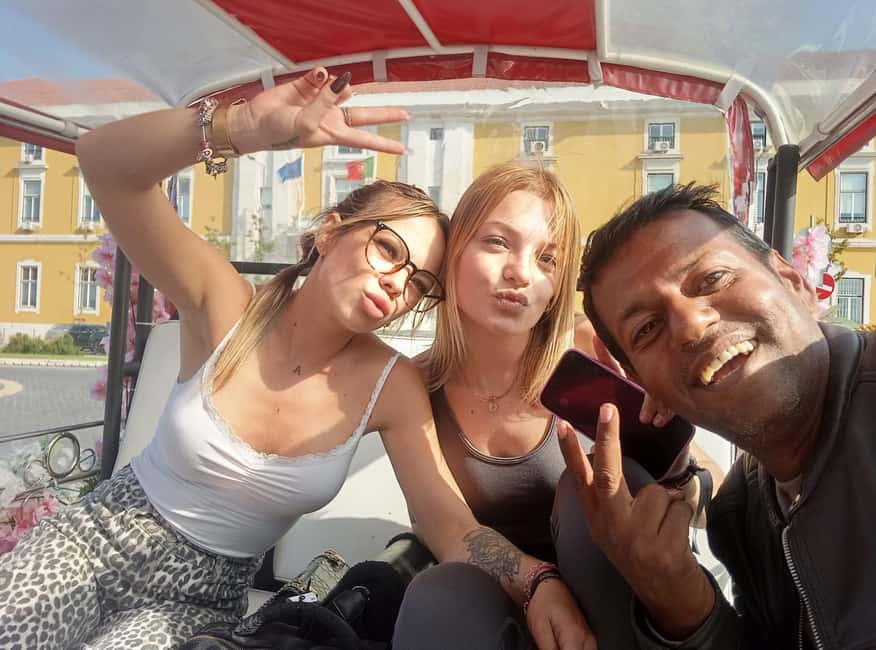 Tuktuk tour in historical old lisbon, city center and Belem - What is included for $42 per person