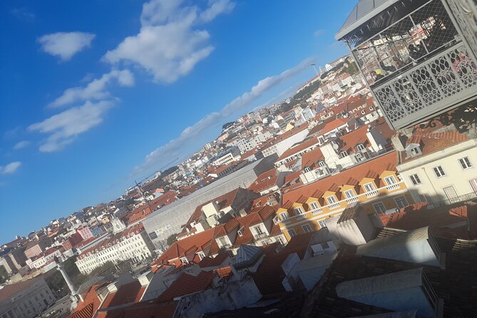 Two hour tuk tuk tour 7 hills - Santa Justa and another angle on central Lisbon