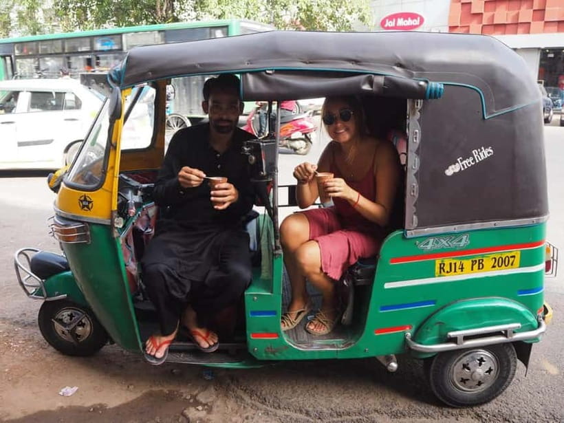 Unique Jaipur Full Day Tour of Pink City Jaipur by TukTuk - Panna Meena ka Kund shows Jaipur’s geometric side