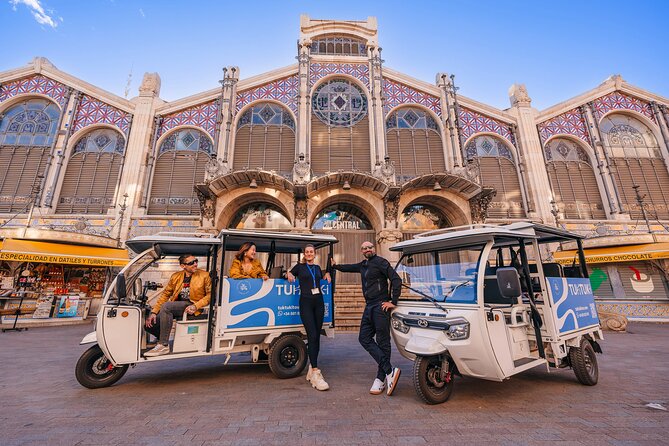 Valencia by Tuk Tuk i: Private tour 1 or 2 hours explore the city - Key points to know before booking