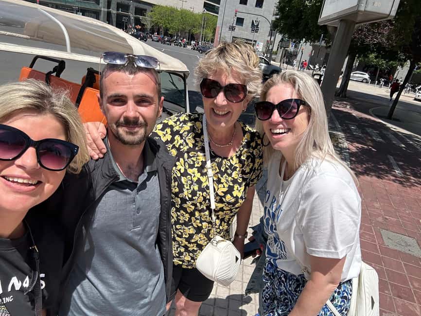 Valencia: Tuk Tuk Modern Tour - The Local Guide Makes the Short Route Work