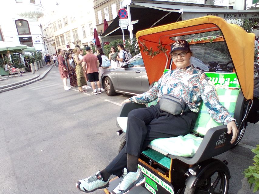 Vienna: Tour RAXI (electric rickshaw) 3 hours in Vienna - The Danube Canal and the city’s changing edges