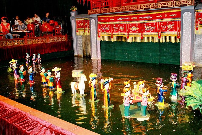 Water Puppet Show Plus Sightseeing By Cyclo and Saigon Dinner Cruise - The Golden Dragon Theater and its water stage
