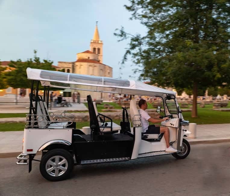 Zadar: Panorama Eco Tuk Tuk Tour - What the tuk-tuk ride feels like